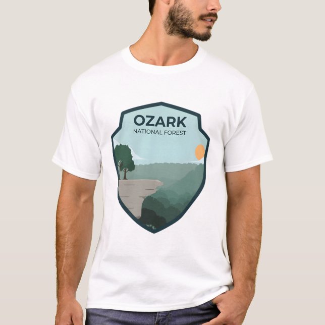 Camiseta Floresta Nacional Ozark (Frente)