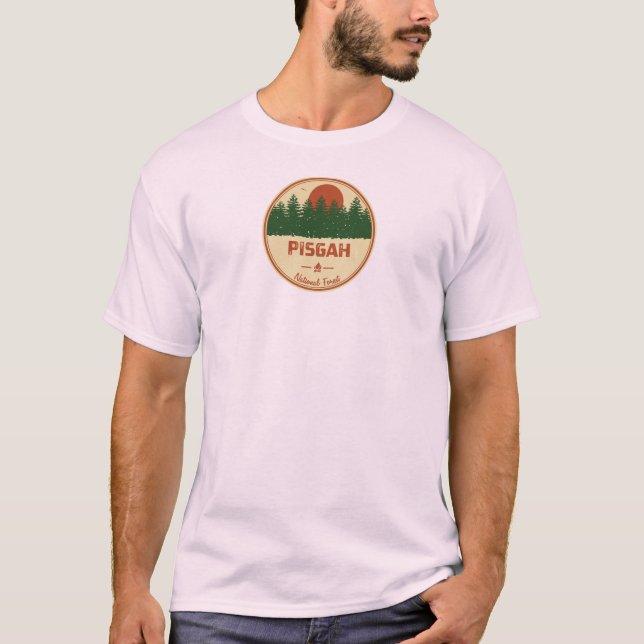Camiseta Floresta Nacional Pisgah (Frente)
