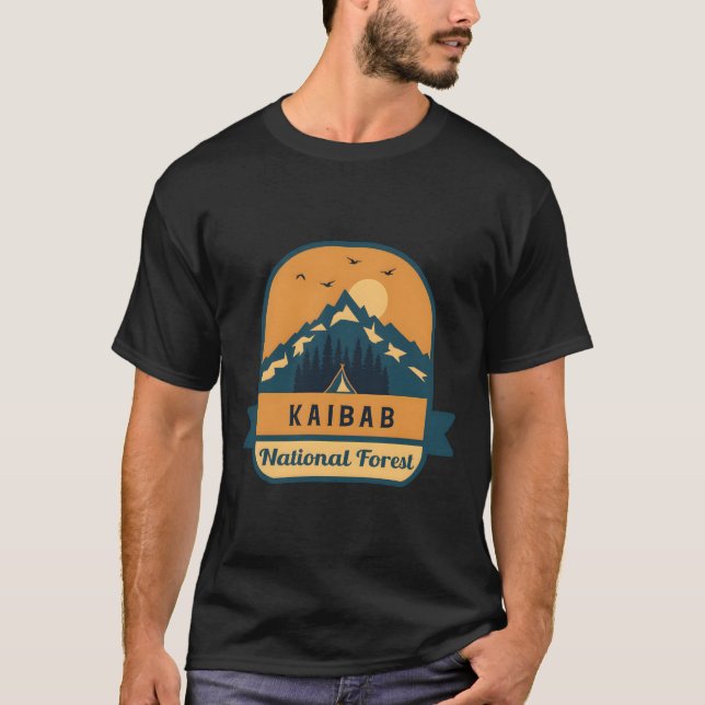 Camiseta Floresta Nacional � Segredos Selvagens do Kaibab (Frente)