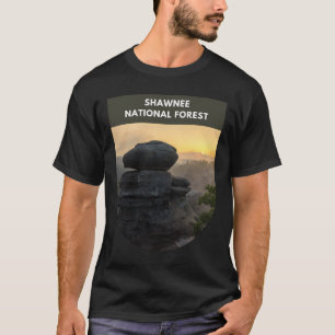 Camiseta Floresta Nacional Shawnee - Jardim do Sul do Illin