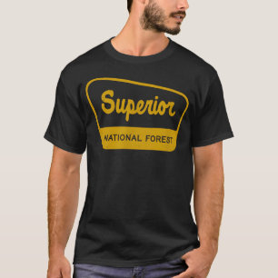 Camiseta Floresta Nacional Superior Inspirada em Antigo
