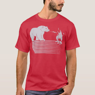 Camiseta Floresta Natural Irônica Urso Irônico Grelha