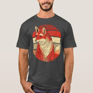 Camiseta Floresta Natureza Amante de os animais Retro Wildl