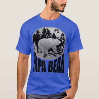 Camiseta Floresta Negra e Cinza Papá Urso 1