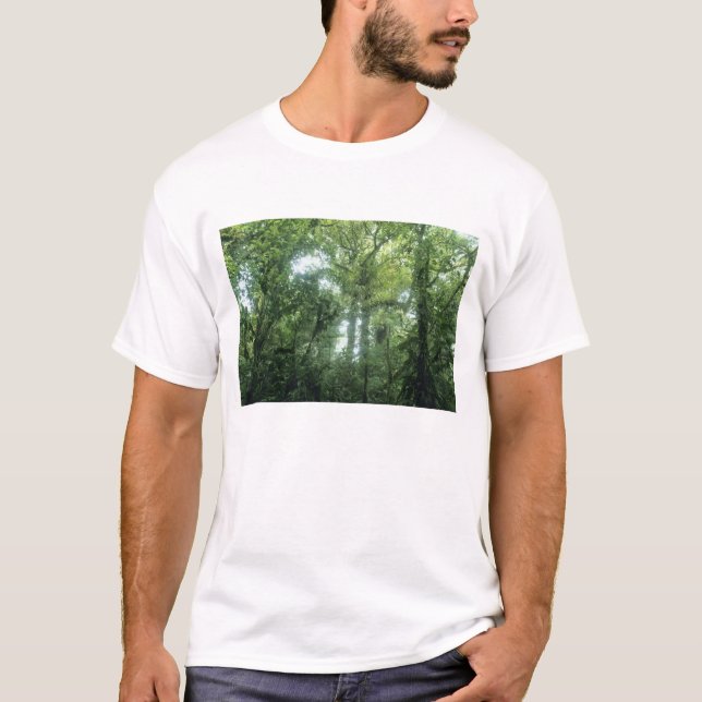 Camiseta Floresta Nuvem Monteverde, Costa Rica. (Frente)