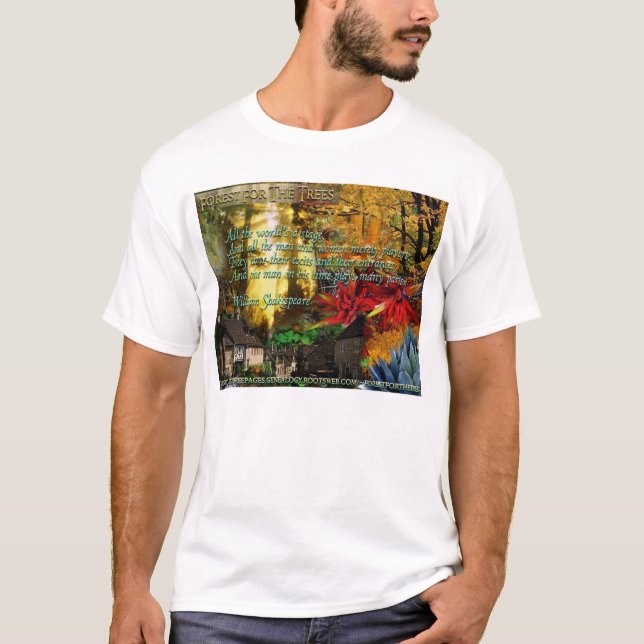 Camiseta Floresta para as árvores (Frente)