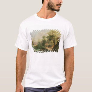 Camiseta Floresta perto de Viena, 1852 (óleo em canvas)