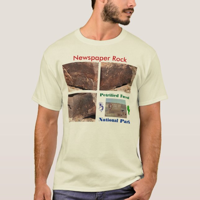 Camiseta Floresta Petrified (Frente)