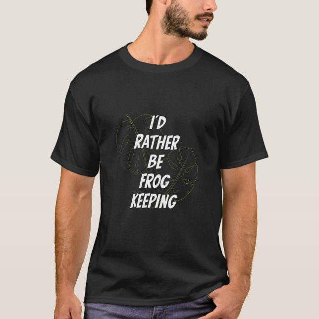 Camiseta Floresta Sapo de Árvore Vermelha (Frente)