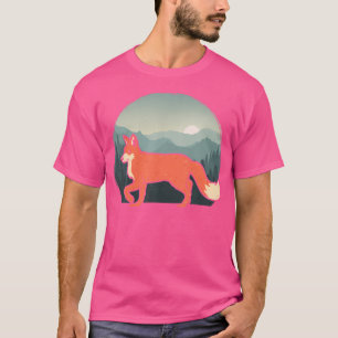 Camiseta Floresta Selvagem Cura-Sol Floresta Animal Naturez