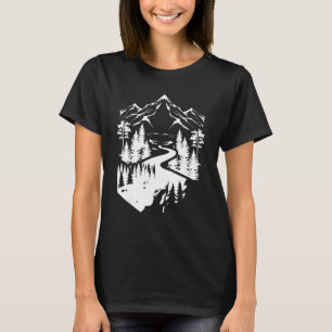 Camiseta Floresta Selvagem Florestal Hik