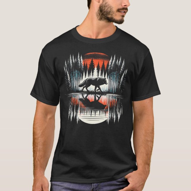 Camiseta Floresta Selvagem Natureza (Frente)