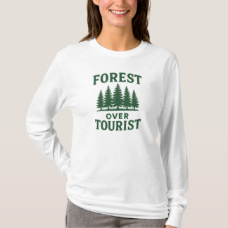 Camiseta Floresta Sobre Turismo -