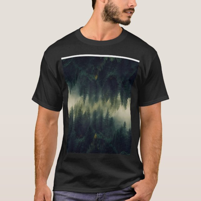 Camiseta Floresta Surreal (Frente)