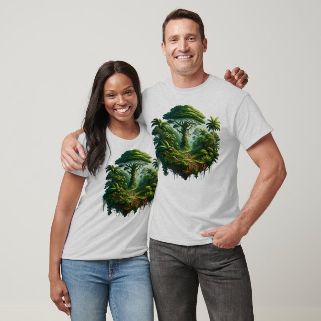 Camiseta Floresta tropical (Unissex)