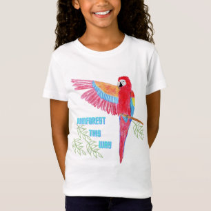 Camiseta Floresta tropical por aqui, T-Shirt