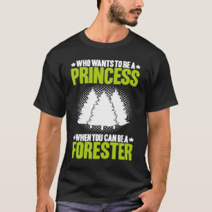 Camiseta Florestal Princesa