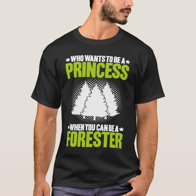 Camiseta Florestal Princesa (Frente)