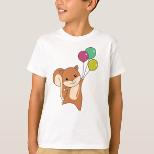 Camiseta Florestas de Esquilo Voam Balões