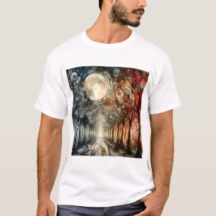 Camiseta Florestas em lua de cheio