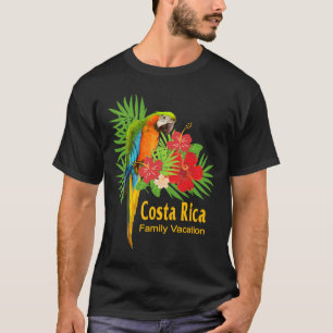 Camiseta Florestas Familiares da Costa Rica Flores Tropicai