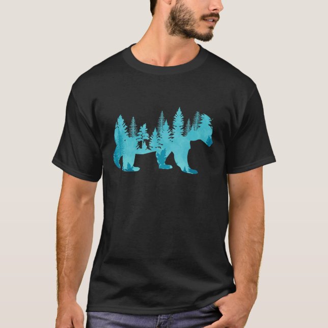 Camiseta Florestas Natureza Montes Árvores Animais Selvagen (Frente)