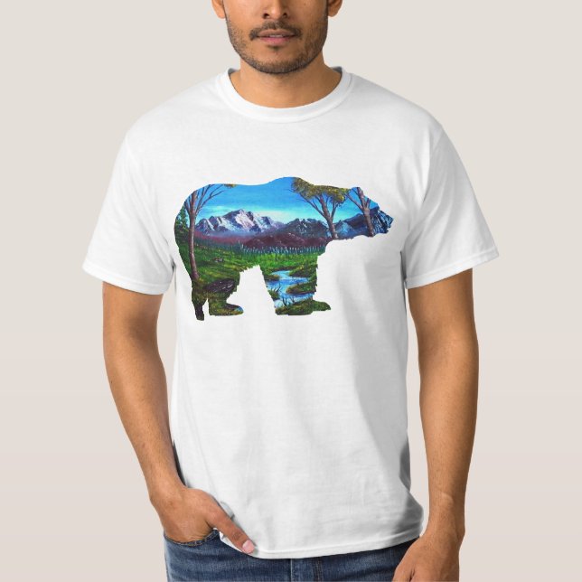 Camiseta Florestas no Urso (Frente)