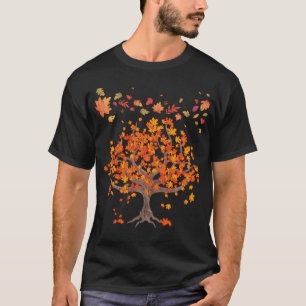 Camiseta Florestas O Outono Deixa A Natureza Cair