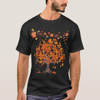 Camiseta Florestas O Outono Deixa A Natureza Cair