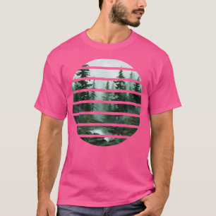 Camiseta Florestas Selvagens ao ar livre Retro Vintage Hiki