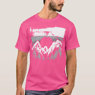 Camiseta Florestas Selvagens Montanheiras Natureza Fora do 