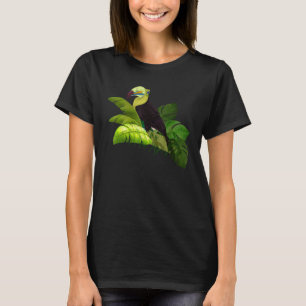 Camiseta Florestas Tropicais De Aves De Capoeira
