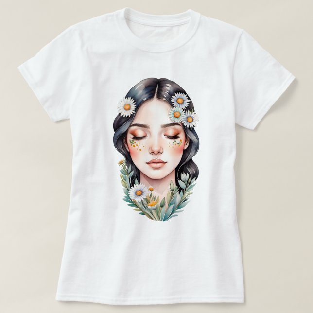 Camiseta FlorGirl (Frente do Design)
