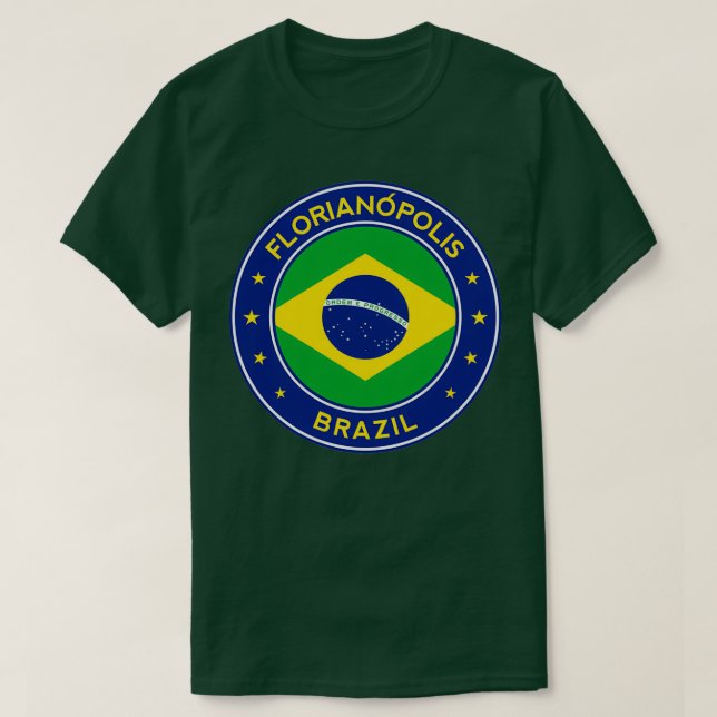 Camiseta Florianopolis Brazil (Frente do Design)