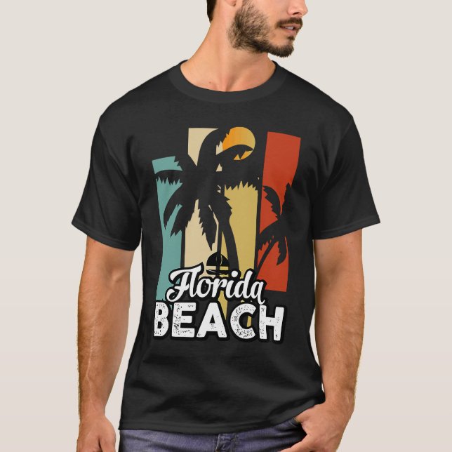 Camiseta Florida Beach kids girls women men (Frente)
