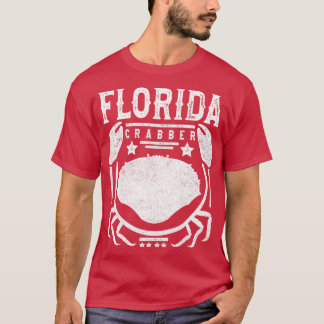 Camiseta Flórida Crabber Floridian Crabbing Stone Crabbing 