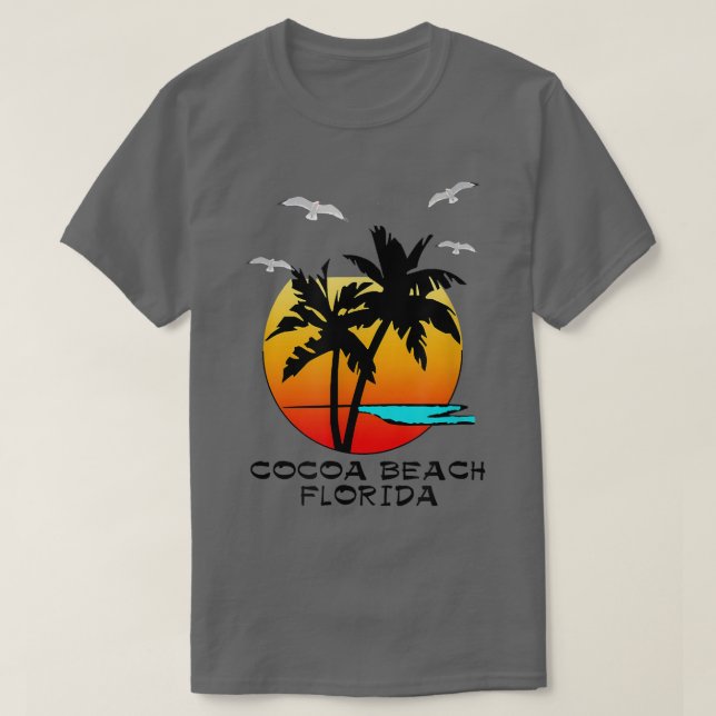 CAMISETA FLORIDA DA PRAIA DE CACAU, DESTINO (Frente do Design)