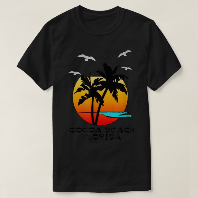 CAMISETA FLORIDA DA PRAIA DE CACAU, DESTINO  (Frente do Design)