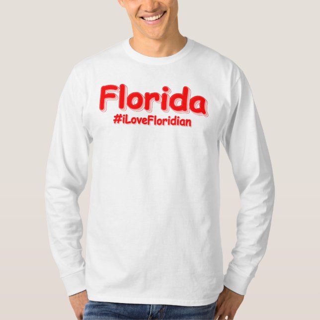 Camiseta "Flórida" Design. Comprar Agora (Frente)