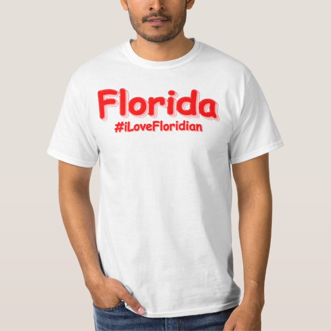 Camiseta "Flórida" Design. Comprar Agora (Frente)