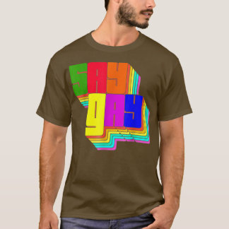Camiseta Flórida Diz Gay Lgbt Direitos Gay 