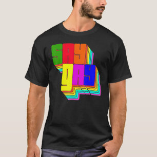 Camiseta Flórida Diz Gay Lgbt Direitos Gay 2