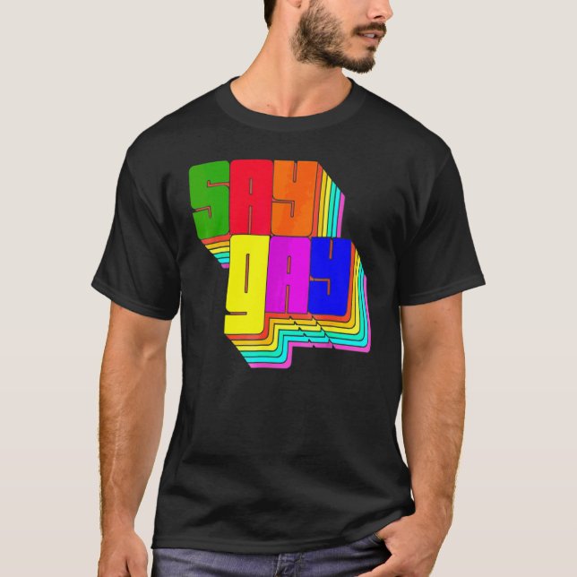 Camiseta Flórida Diz Gay Lgbt Direitos Gay 9 (Frente)