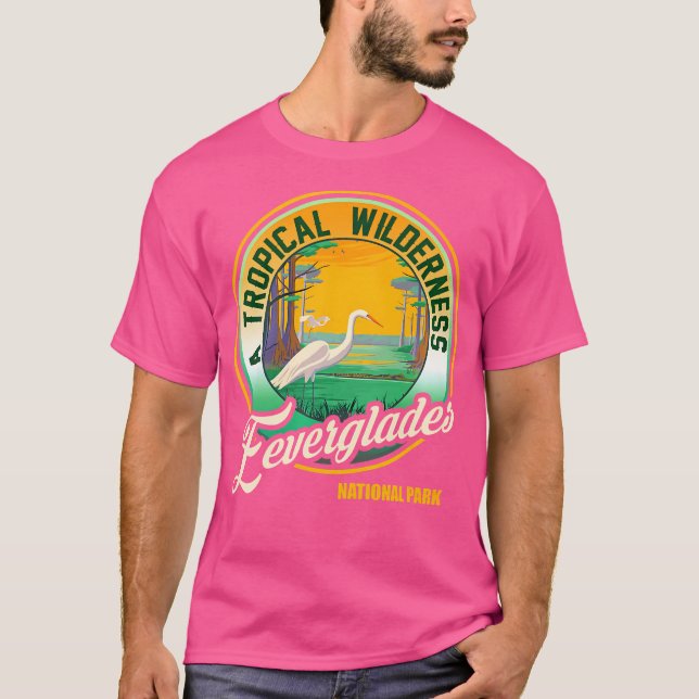Camiseta Florida Everglades National Park Airboat Tour Hik (Frente)