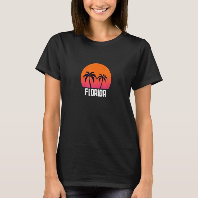 Camiseta Flórida Férias Sunshine State 1 (Frente)