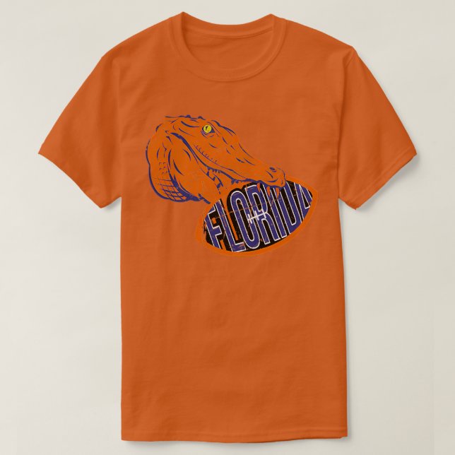 Camiseta Flórida Fl Fans Gator State TShirt 1 (Frente do Design)