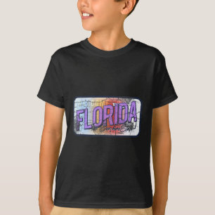Camiseta Flórida Fl Summer Miami Vibes Beach Sunshine State