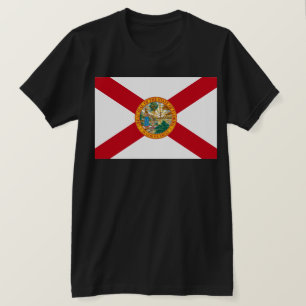 Camiseta Flórida Flag: O Estado Sunshine dos Floridianos