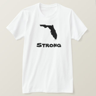 Camiseta Flórida Forte Furacão Desastre Juntos