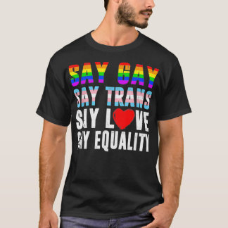 Camiseta Flórida Gay Diz que Gay diz que Trans fica orgulho